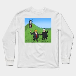 Iran Kim Trump Long Sleeve T-Shirt